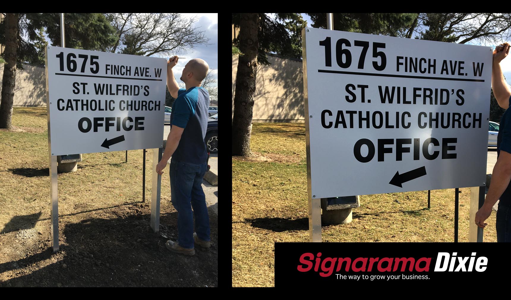 pylon and custom pole sign